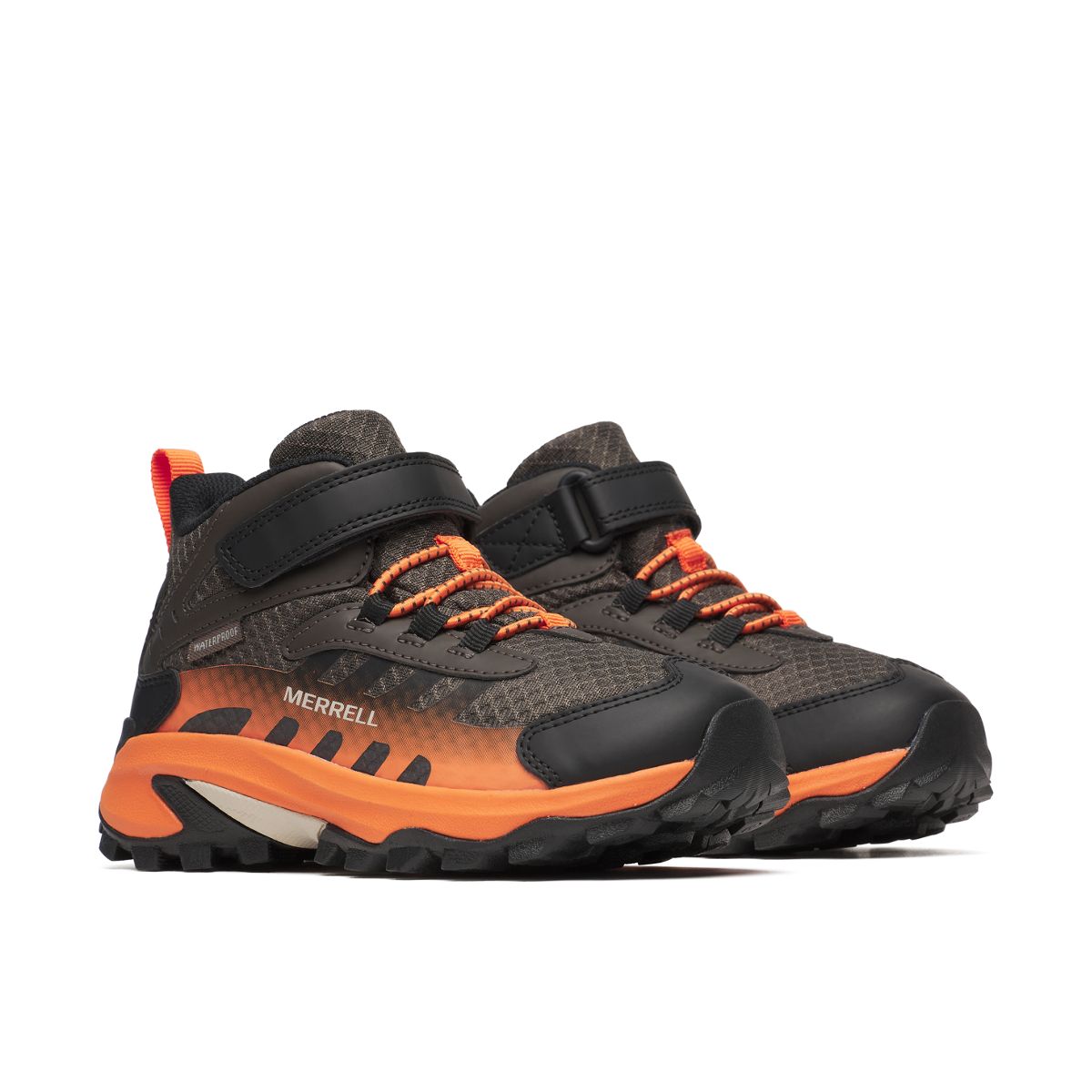 Moab Speed Mid 2 A/C Waterproof, Gunsmoke/Orange, dynamic 2