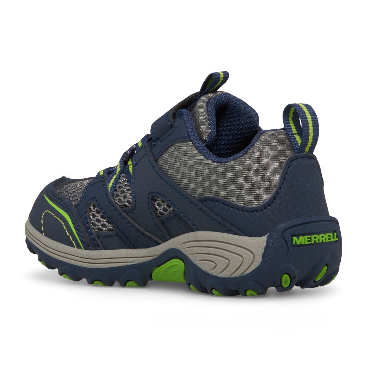 Trail Chaser Jr. Shoe, Navy/Green, dynamic 4